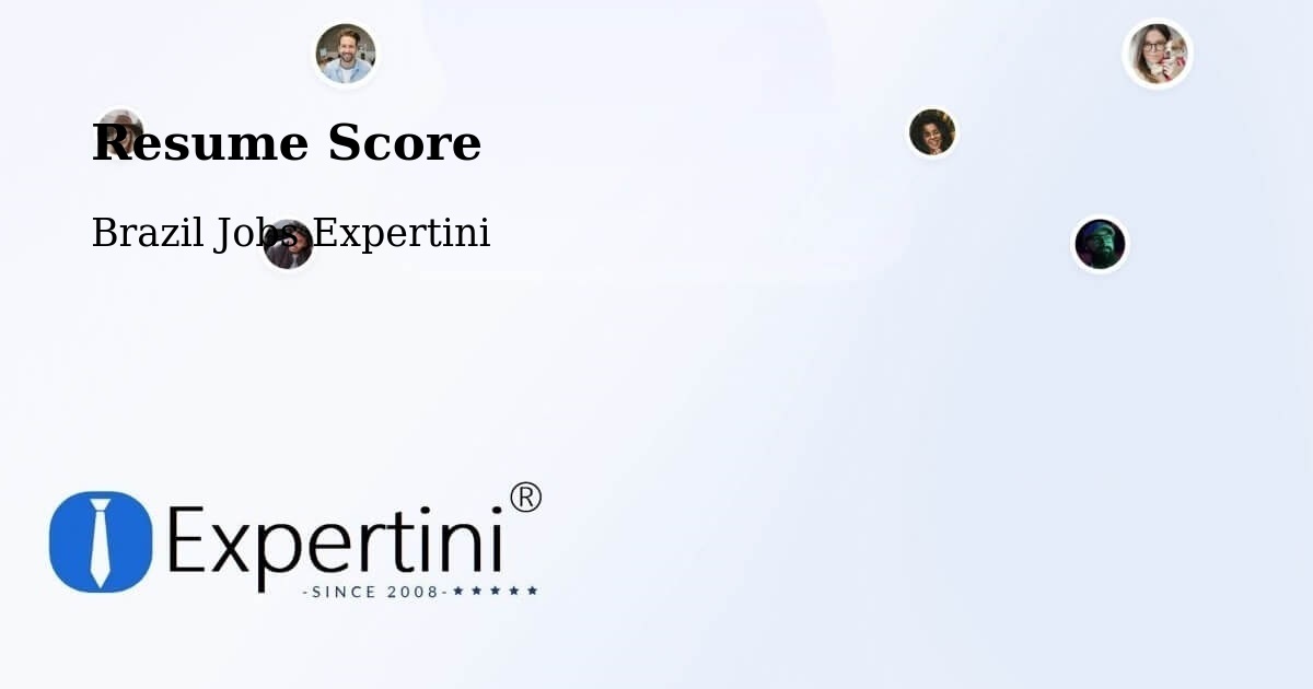 Resume Score & Job Description Match Tool – Conde - Brazil Jobs Expertini
